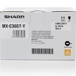 Sharp mxc30gty - jaune - originale - cartouche de toner - pour sharp mx - c250f, mx - c300w, mx - c301w ...