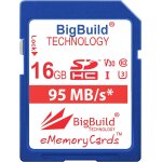 Shiba - 16 go uhs - i u3 95mo / s carte mmoire pour panasonic lumix dmc tz80, tz81, tz81eg - k, tz81eg ...