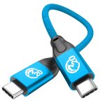 Shiba - cble usb c vers usb c 100w 0, 2m, cble de transfert de donnes usb 3. 2 gen 2x2 20gbps type ...