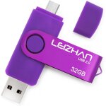 Shiba - cl usb 32go usb 2. 0 otg 2 en 1 flash drive mmoire stick pour pc ordinateur portable android ...