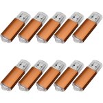 Shiba - yaxiny lot de 10 cls usb 2. 0 512 mo orange. [1423]
