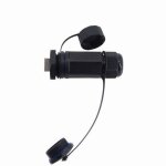 Shielded 3 connecteur de c�ble r�seau rj45 �tanche femelle rj 45 cat6, prise de courant �tanche m25 � ...