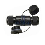 No shielding 2 lid prise ethernet rj45 lan double tte, connecteur tanche, femelle, pour couvercle, ...