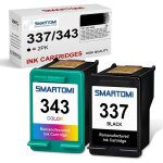 Shiliu - 337 343 cartouches compatibles avec hp 337 343 xl cartouches d'encre pour hp deskjet 5940 6940 ... Shiliu - 337 343 cartouches compatibles avec hp 337 343 xl cartouches d'encre pour hp deskjet 5940 6940 ...