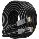 Shiliu - cble ethernet cat 6 20m, cble internet haute vitesse 10gbps, cordon de raccordement lan rj45 ...
