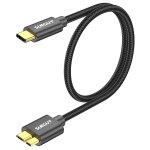 Shiliu - câble usb c vers micro b, 0. 5m 10gbps usb 3. 1 cable disque dur externe usb c compatible avec ... Shiliu - câble usb c vers micro b, 0. 5m 10gbps usb 3. 1 cable disque dur externe usb c compatible avec ...