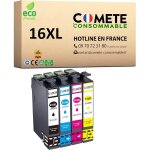 Shiliu - comete, marque franaise - 16xl - 4 cartouches d'encre compatibles avec epson 16 xl stylo plume ...