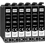 Shiliu - t1291 noir compatible cartouches d'encre pour epson t1291 pour epson stylus sx235w sx425w sx440w ... Shiliu - t1291 noir compatible cartouches d'encre pour epson t1291 pour epson stylus sx235w sx425w sx440w ...