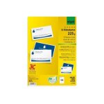 Sigel business card 3c lp850 - satin lisse - enduit - blanc brillant - 85 x 55 mm - 225 g / m - 100 carte(s) ...