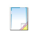 Sigel papier  lettre continu, dgrad bleu, a4, 3 ex, 400f