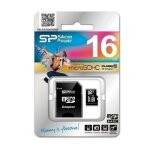 Silicon power - carte mmoire flash (adaptateur microsdhc - sd inclus(e)) - 16 go - class 10 - micro ...