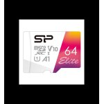 Silicon power elite - carte m�moire flash (adaptateur microsdxc vers sd inclus(e)) - 64 go - a1 / video ...