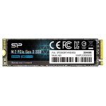 Silicon power p34a60 256 go m. 2 pci express nvme slc