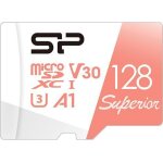 Silicon power superior - carte mmoire flash (adaptateur microsdxc vers sd inclus(e)) - 128 go - a1 / ...