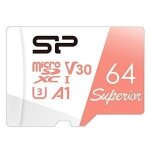 Silicon power superior - carte mmoire flash (adaptateur microsdxc vers sd inclus(e)) - 64 go - a1 / ...