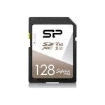 Silicon power superior pro - carte m�moire flash - 128 go - video class v60 / uhs - ii u3 / class10 - ...