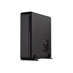Silverstone fortress ftz01 - tour - mini - dtx - pas d'alimentation (sfx12v) - noir - usb / audio