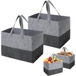 Sjzg - 2 pièces sac pochette en mousse, 38x25x25cm corbeille en bois pliable, sac a courses en mousse, ... Sjzg - 2 pièces sac pochette en mousse, 38x25x25cm corbeille en bois pliable, sac a courses en mousse, ...