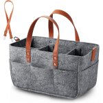 Sjzg - 2er sac de shopping en feutre, sacs en feutre pliables shopper avec compartiments pour les sorties ...