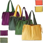 Sjzg - 4 paquets de grands sacs d'epicerie pliants colorés avec pochette et cordon de serrage sacs en ... Sjzg - 4 paquets de grands sacs d'epicerie pliants colorés avec pochette et cordon de serrage sacs en ...