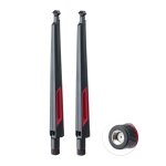 Sjzg - antenne wifi rpsma double bande 2. 4g / 5. 8ghz 13dbi omnidirectionnelle compatible routeurs asus ...