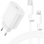 Sjzg - chargeur c - l rapide [certifi� mfi] pour iphone 15 / 15 pro / 15 pro max / 15 plus / 14 / 13 ...