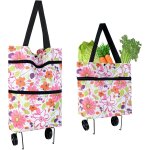 Sjzg - chariot course, caddy de courses a roulettes, caddie de courses pliable, trailer tote 2 - en - ...