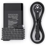 Slim chargeur usb c 65w pour lenovo thinkpad hp spectre elitebook adaptateur secteur ordinateur portable ...