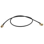 Sma m�le vers sma femelle � angle droit c�ble d'extension d'antenne rg174 c�ble coaxial 50cm pour antenne ...
