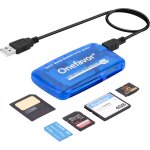 Smartmedia lecteur de cartes tout - en - un usb universel multi - cartes slim hub read smart media sd, ...