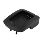 Socle de charge batterie appareil photo compatible kodak klic - 7000 noir