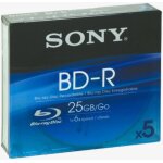 Sony bnr25b - 5 x bd - r - 25 go 6x - bo�tier cd