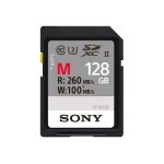 Sony sf - m series sf - m128 - carte m�moire flash - 128 go - uhs class 3 / class10 - sdxc uhs - ii