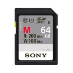 Sony sf - m series sf - m64 - carte mémoire flash - 64 go - uhs class 3 / class10 - sdxc uhs - ii Sony sf - m series sf - m64 - carte mémoire flash - 64 go - uhs class 3 / class10 - sdxc uhs - ii