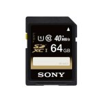 Sony sf64u - carte mémoire flash - 64 go - uhs class 1 / class10 - sdxc uhs - i - pour cyber - shot dsc ... Sony sf64u - carte mémoire flash - 64 go - uhs class 1 / class10 - sdxc uhs - i - pour cyber - shot dsc ...