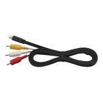 Sony vmc - 15mr2 - cble vido / audio - connecteur du camscope mle pour phono rca x 3 mle - 1. 5 ...