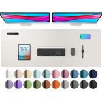 Sous - main, tapis de bureau en cuir pu, tapis de souris, protection de bureau antidrapante, bloc - ...