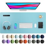 Sous - main, tapis de bureau en cuir pu, tapis de souris, protection de bureau antid�rapante, bloc - ...