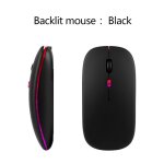 Souris bluetooth sans fil pour hp pavilion spectre, x360, 15 - 610 duration, 13x2, 12 occupants, ce occupation ...