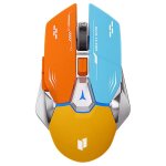 Souris bluetooth, souris sans fil m�canique, mode silencieux, rgb lumi�re cool souris de jeu, ordinateur ...