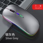 Souris bluetooth sans fil pour ordinateur portable apple macpleair pro retina, souris de jeu muette aste, ...
