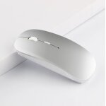 Souris bluetooth sans fil pour ordinateur portable apple macpleair pro retina, souris de jeu muette aste, ...