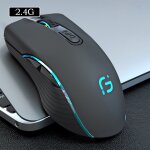 Souris ergonomique sans fil 2. 4ghz, 2400dpi, 2 en 1, pour ordinateur pc et ordinateur portable, périphérique ... Souris ergonomique sans fil 2. 4ghz, 2400dpi, 2 en 1, pour ordinateur pc et ordinateur portable, périphérique ...