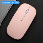 Souris ergonomique sans fil, compatible bluetooth, portable, ordinateur portable, ordinateur portable, ...