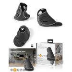 Souris ergonomique sans fil design pro 1600dpi 6 boutons