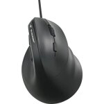 Souris filaire ergonomique verticale - bluestork - ergo lumi filaire - prvention syndrome souris - noir ...