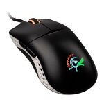 Souris filaire gamer ducky feather huano rgb (noir / blanc)