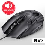 Souris filaire s600, 3 boutons, 1200 dpi, son / muet, pour jeu de bureau, ordinateur p�riph�rique, notebook, ...