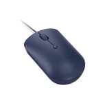 Souris filaire usb - c - lenovo - gy51d20878 - ambidextre - 4 boutons - bleu abysse
