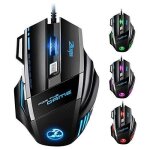 Souris gamer led optique 5500 dpi victsing zelotes souris de jeu 7 boutons souris gaming filaire profesionnel ... Souris gamer led optique 5500 dpi victsing zelotes souris de jeu 7 boutons souris gaming filaire profesionnel ...